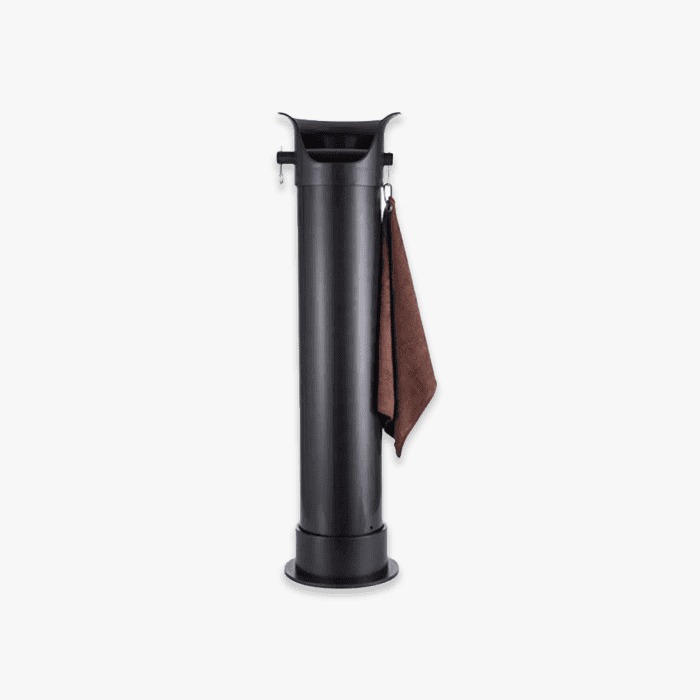 Knock Box Stand Black